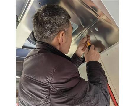 洛阳商用油烟机安装案例