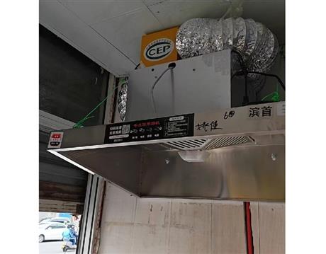 洛阳商用油烟机安装现场